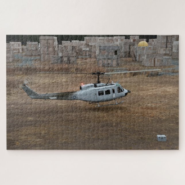 Puzzle Bell UH-1H Huey con AACUS (Horizontal)