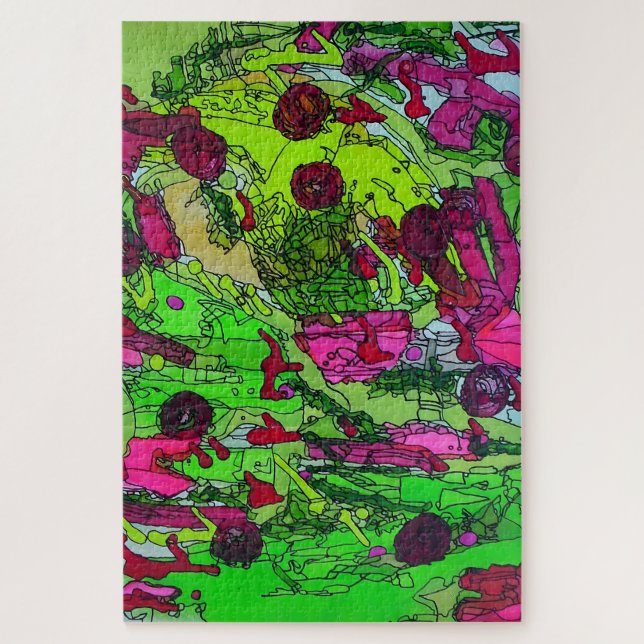 Puzzle Bella Artes abstracto de Myself Marie Gage (Vertical)