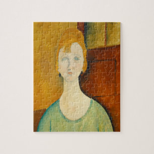 Puzzle Bella Artes Amadeo modigliani pintar ojos de mujer