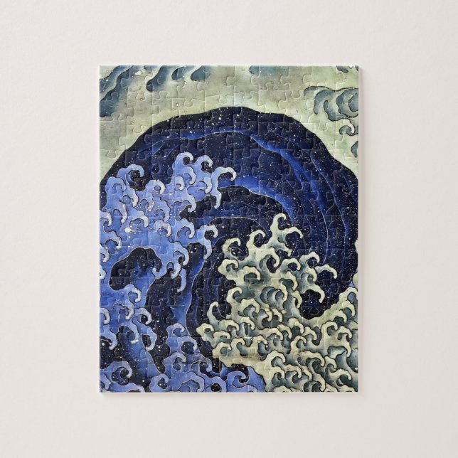 Puzzle Bella Artes de cosechas femeninas de Hokusai (Vertical)