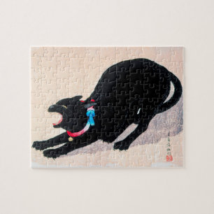 Puzzle Bella Artes de eclosión de gato negro por Hiroaki