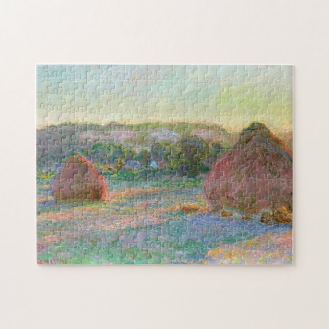 Puzzle Bella Artes de fin de verano de Haystacks (Horizontal)