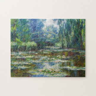 Puzzle Bella Artes de Monet Puente Japonés