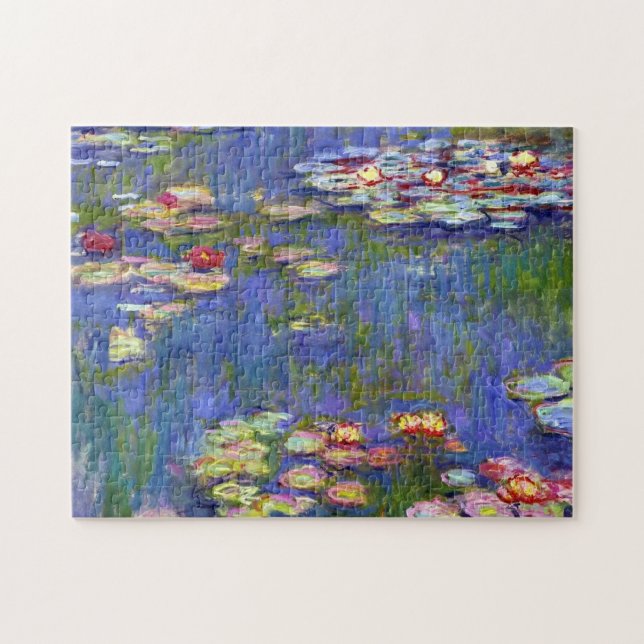 Puzzle Bella Artes de Water Lily Pond Claude Monet (Horizontal)