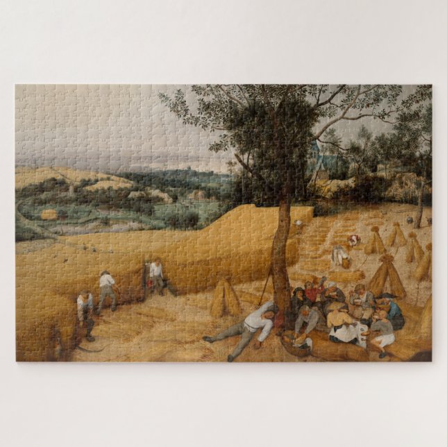 Puzzle Bella Artes Los Recolectores 1565 Pieter Bruegel 1 (Horizontal)