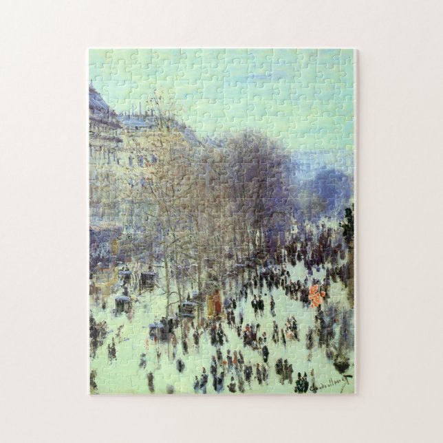 Puzzle Bella Artes Monet Boulevard de Capucines (Vertical)