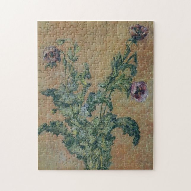 Puzzle Bella Artes Monet Vase de los Coppies (Vertical)