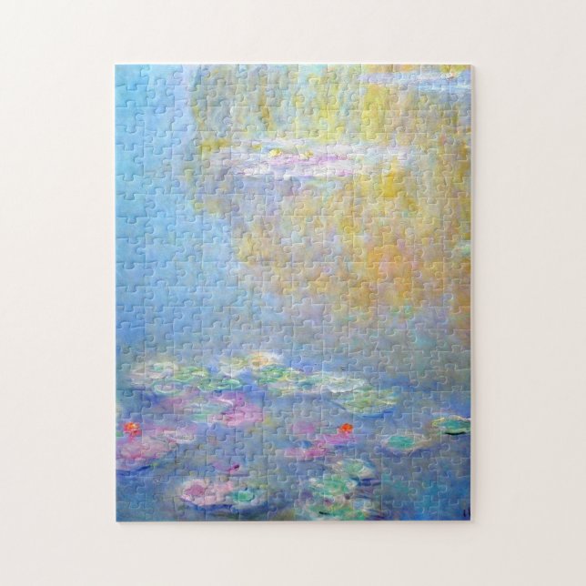 Puzzle Bella Artes Monet Water Lilies 1908 (Vertical)