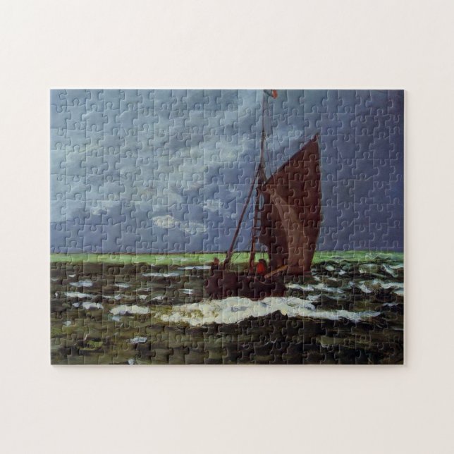 Puzzle Bella Artes Stormy Seascape Monet (Horizontal)