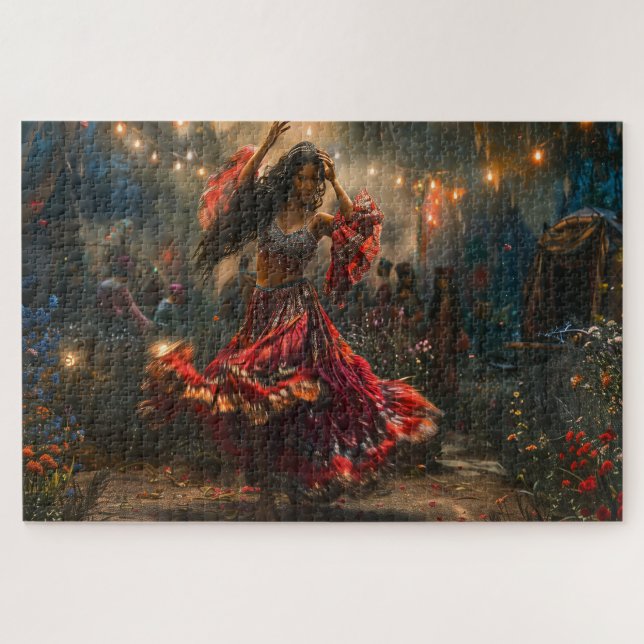 Puzzle Bella Bailarina Gitana (Horizontal)