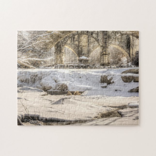 Puzzle Bella Berea Cae En Invierno (Horizontal)