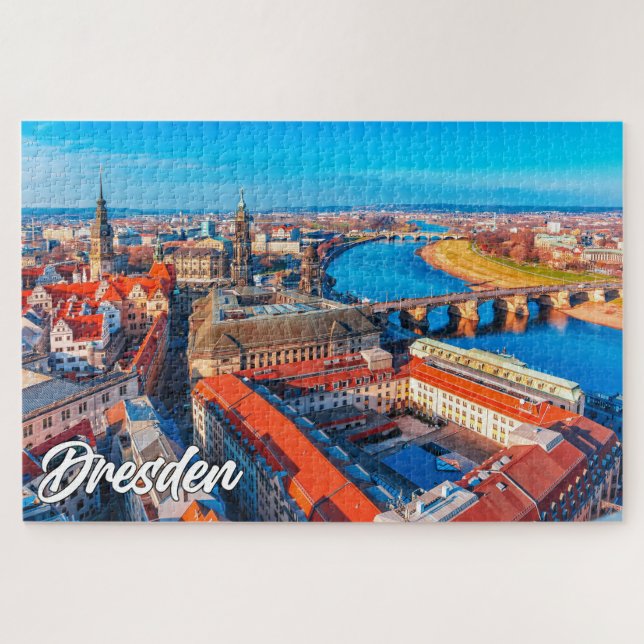Puzzle Bella Dresden, Alemania (Horizontal)