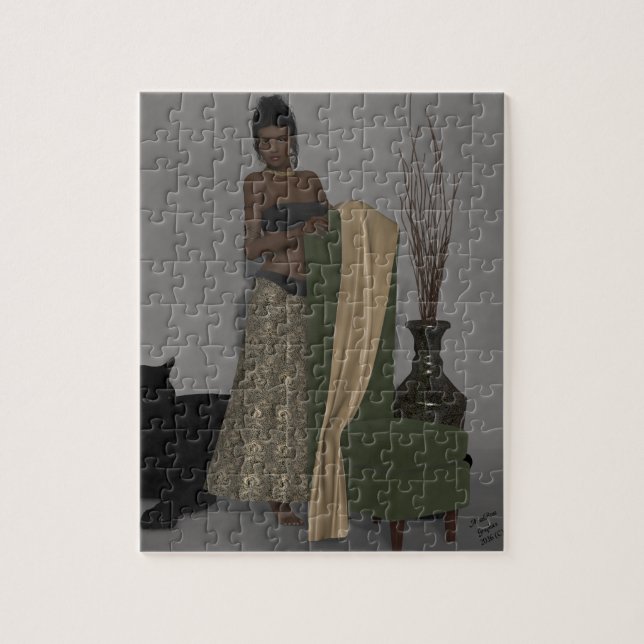 Puzzle Belleza africana Tyla (Vertical)