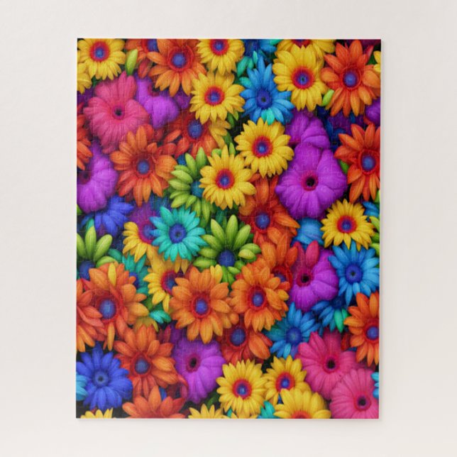 Puzzle Belleza colorida #332 - (Vertical)