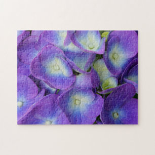 Puzzle Belleza de una Hortensia Azul