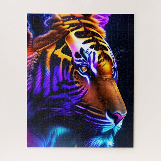 Puzzle Belleza del tigre (Vertical)