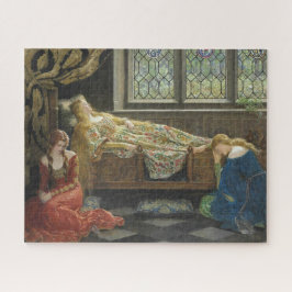 Puzzle Belleza durmiente (por John Collier)