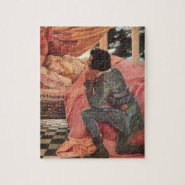 Puzzle Belleza durmiente vintage de Jessie Willcox Smith