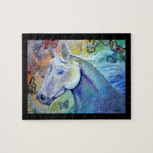 Puzzle Belleza en el caballo del cielo