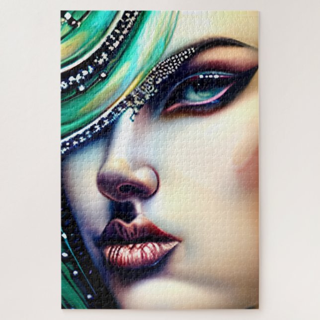 Puzzle Belleza etérea Joyas Esparkly (Vertical)