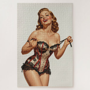 Puzzle Belleza retro 50