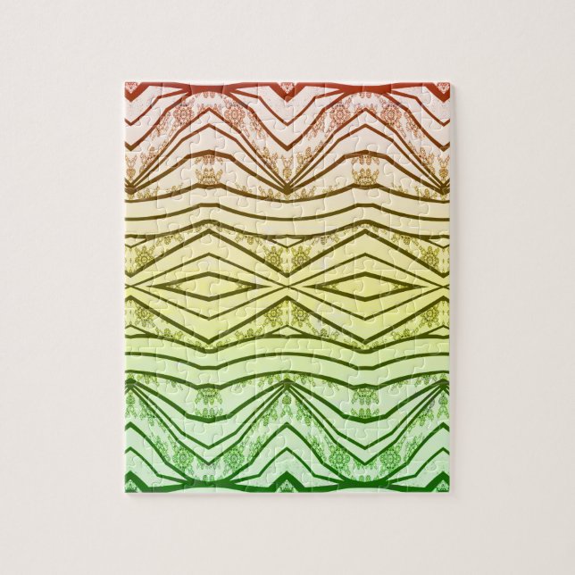 Puzzle Belleza tribal de la impresión de la música de (Vertical)