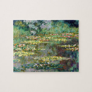 Puzzle Bellos Artes de los lirios de agua de Monet 1904)