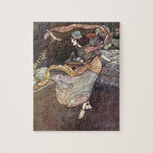 Puzzle Belly exótico de las noches árabes bailando con es