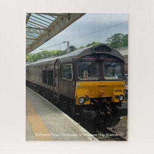 Puzzle Belmond Royal Scotsman en la estación de Wemyss Ba