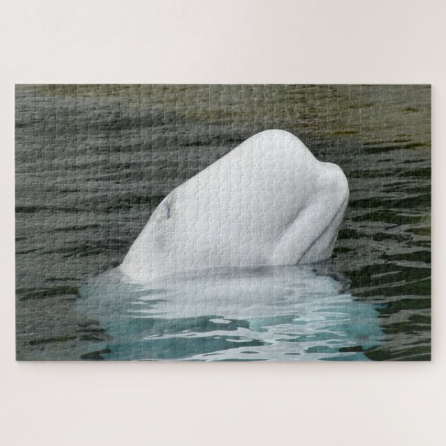 Puzzle Beluga Whale Alaska (Horizontal)
