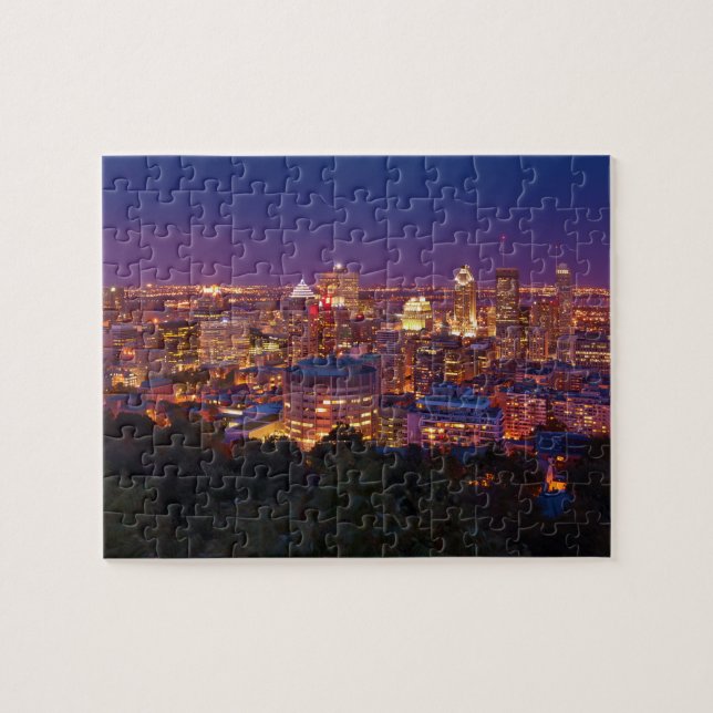 Puzzle Belvedere Kondiaronk del horizonte de la ciudad de (Horizontal)