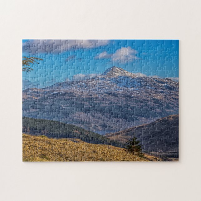 Puzzle Ben Lomond y Loch Lomond, Escocia (Horizontal)