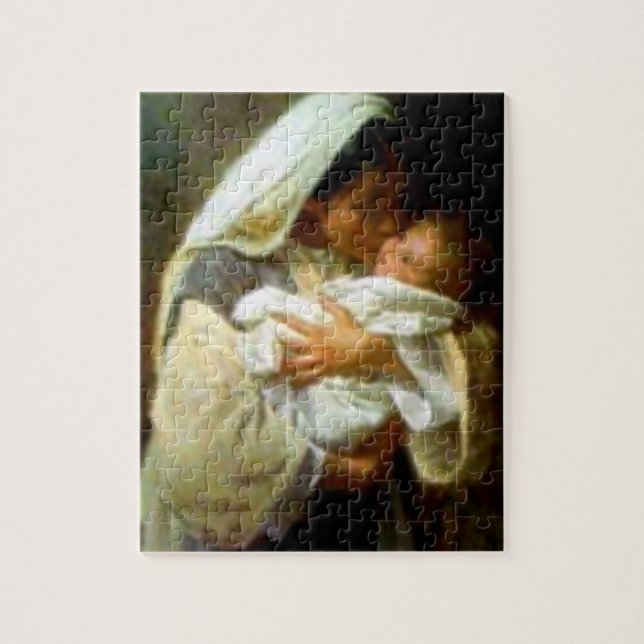 Puzzle Bendita Virgen María y Niño Jesús (Vertical)