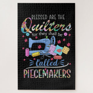 Puzzle Benditas Quilters Piecemakers Aplastando Ideas De 