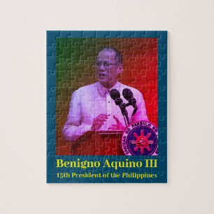 Puzzle Benigno PNoy Aquino III 15º presidente de Filipina