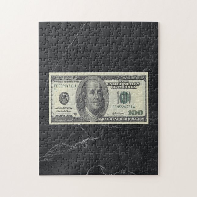 Puzzle Benjamín Franklin| Moneda (Vertical)