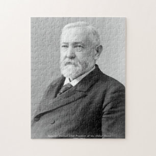 Puzzle Benjamin Harrison 23º Presidente de América.