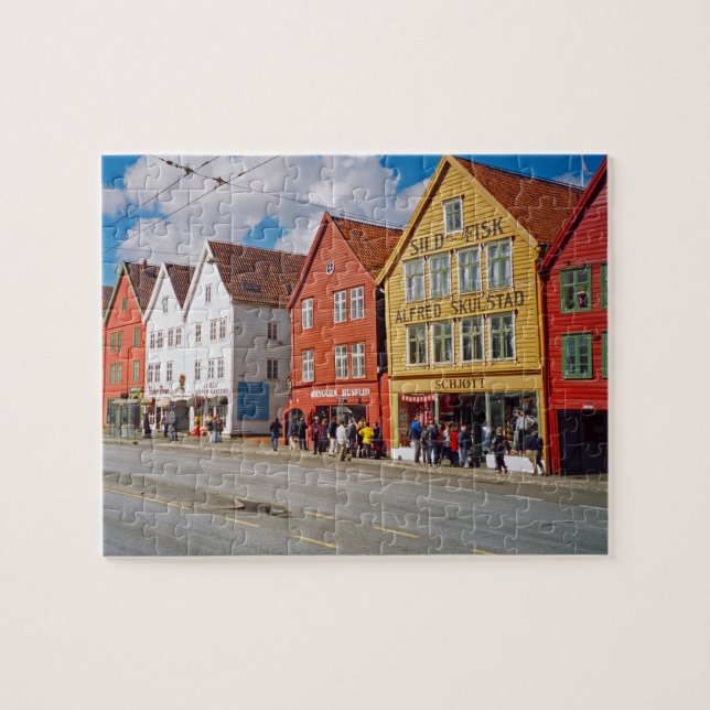 Puzzle Bergen (Noruega) (Horizontal)
