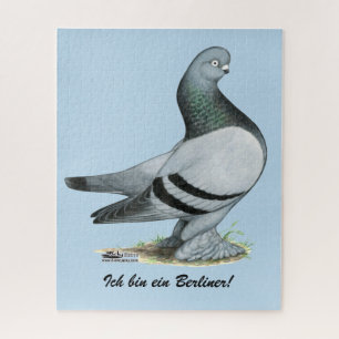 Puzzle Berliner Tumbler Pigeon Blue Bar