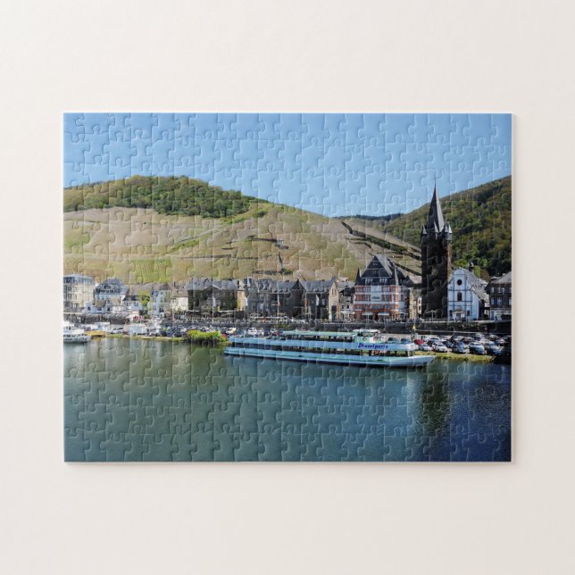 Puzzle Bernkastel Kues a de las Mosel (Horizontal)