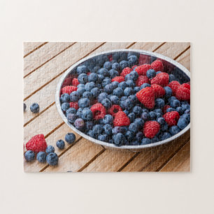 Puzzle Berries mixtas Raspberry Blueberry