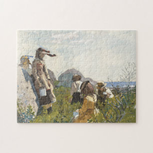 Puzzle Berry Pickers   Winslow Homer