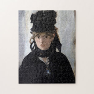 Puzzle Berthe Morisot con un Bouquet de violetas, Manet