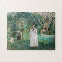 Berthe Morisot - La caza de mariposas