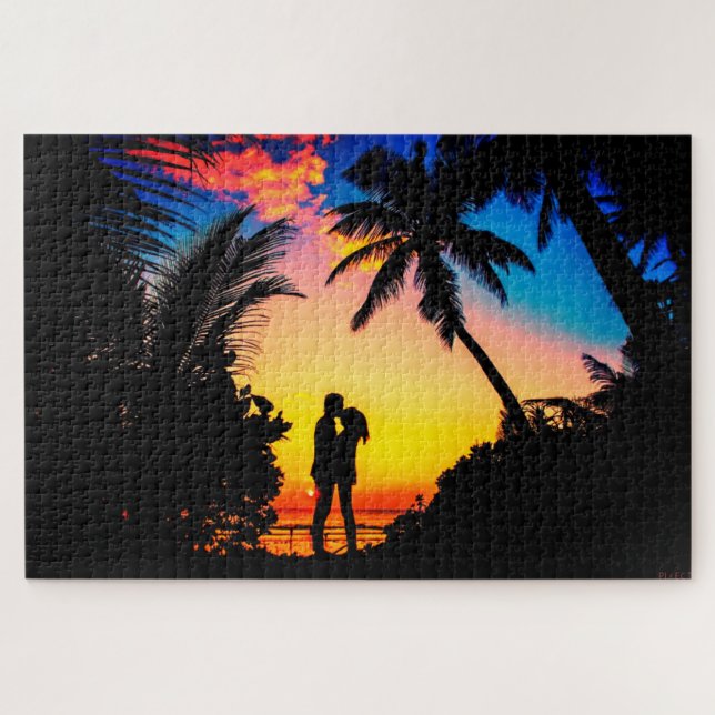 Puzzle Besado de pareja (Horizontal)