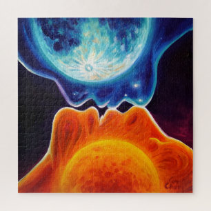 Puzzle Beso de sol y luna