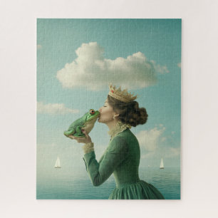 Puzzle Beso del príncipe de la rana