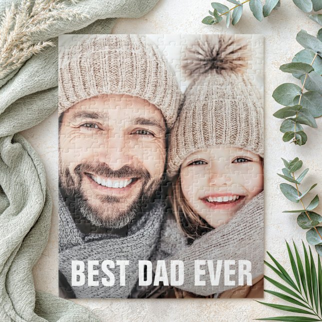 Puzzle Best dad ever father's day photo (Best dad ever father's day photo jigsaw puzzle)