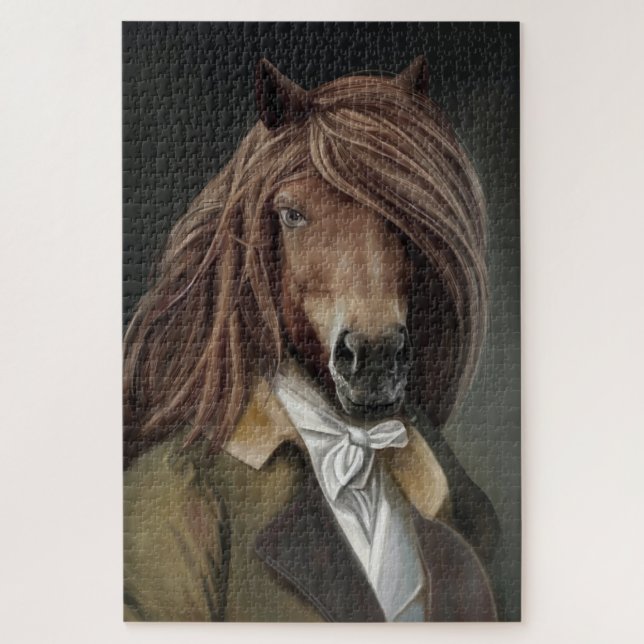 Puzzle Bestias nobles - Caballo Dandy (Vertical)