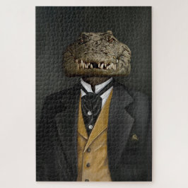 Puzzle Bestias nobles - Cocodrilo Dandy